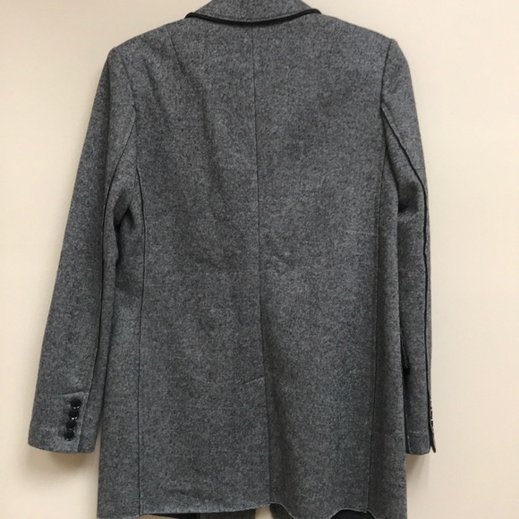 Banana Republic Raw Edge Wool Blend Blazer Coat - Picture 4 of 6